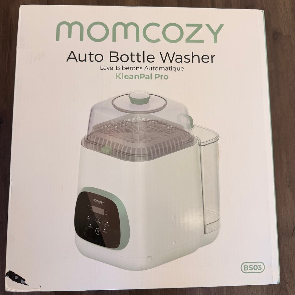 momcozy KleanPal Pro BS03 Electric Baby Bottle Sterilizer Washer Dryer